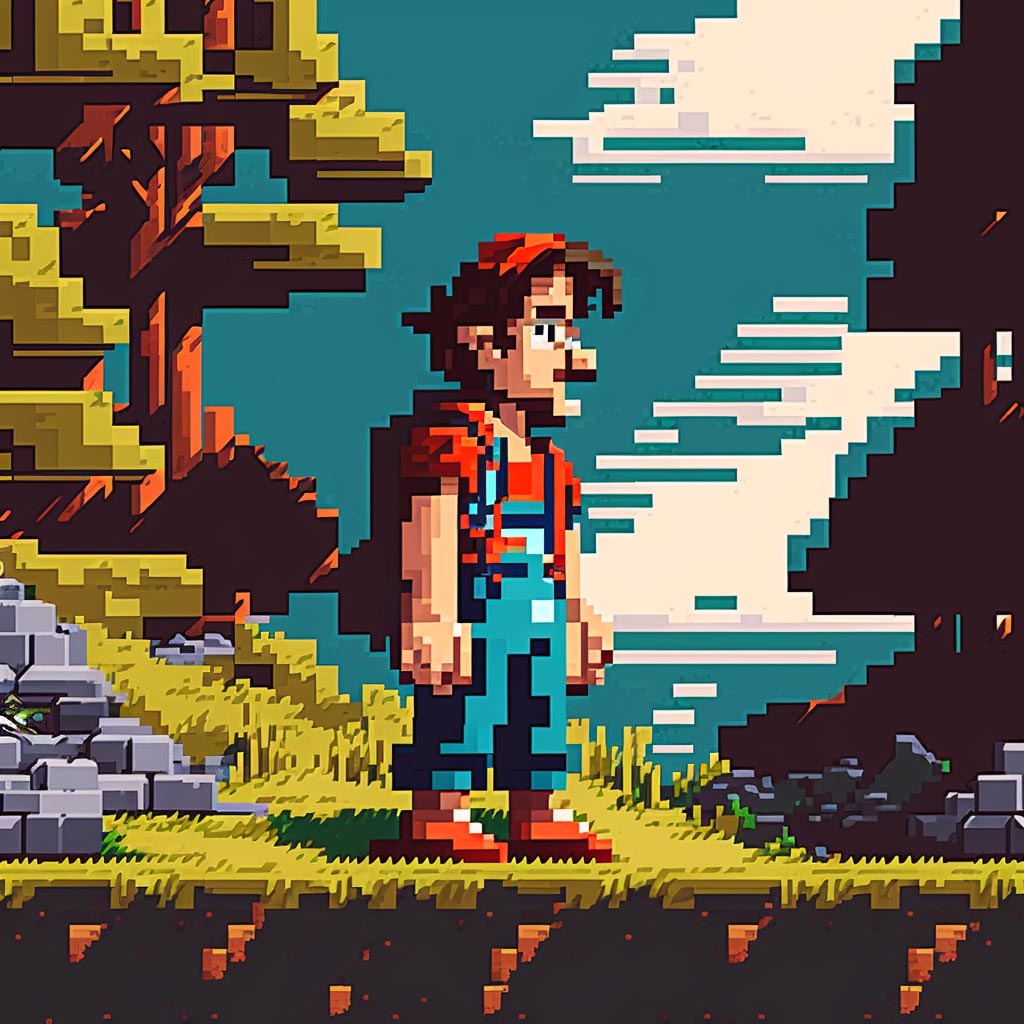 Pixel art